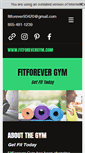 Mobile Screenshot of fitforevergym.com